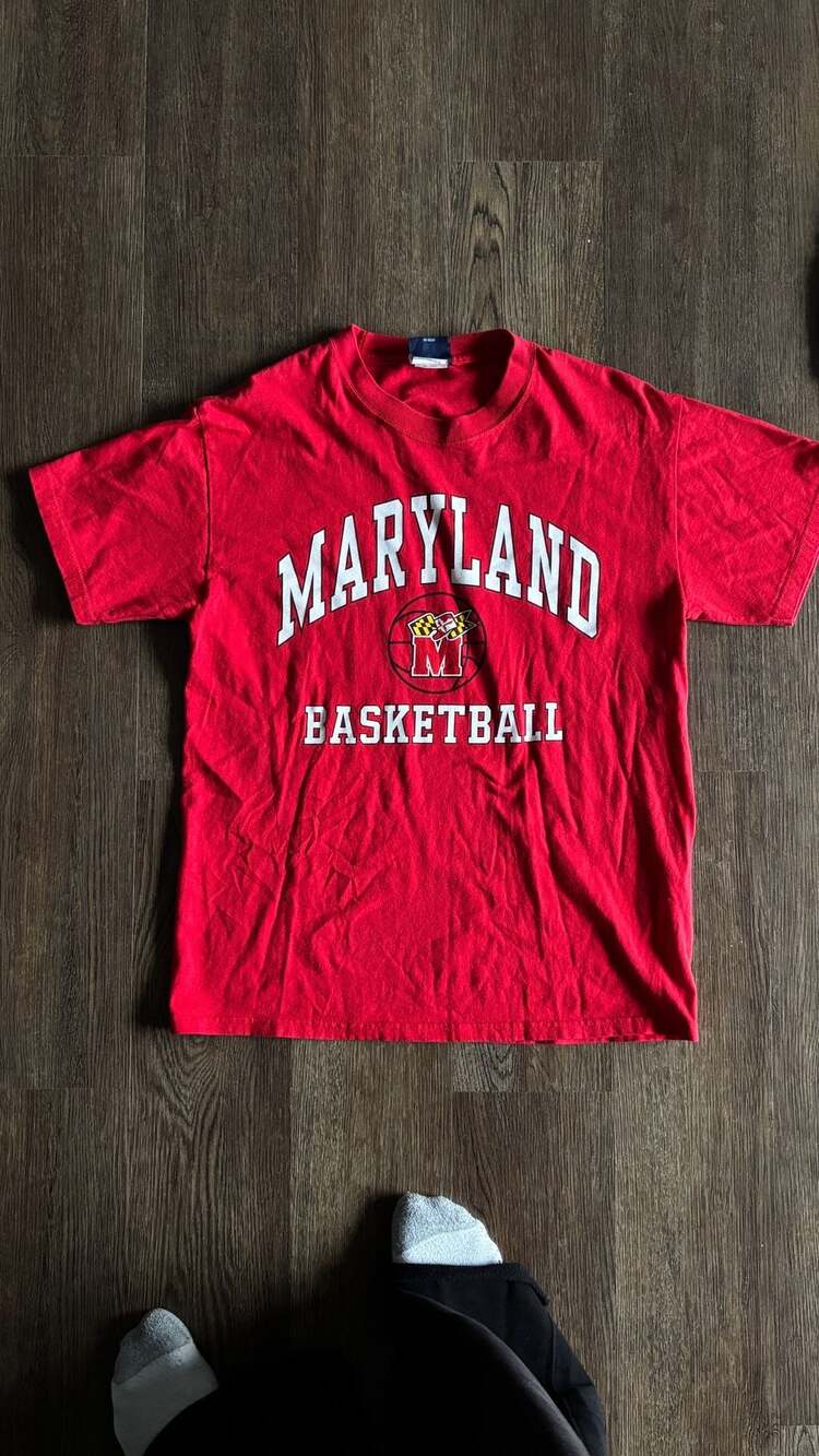 AS Sports University of Maryland Terrapins Basketball Graphic T-Shirt